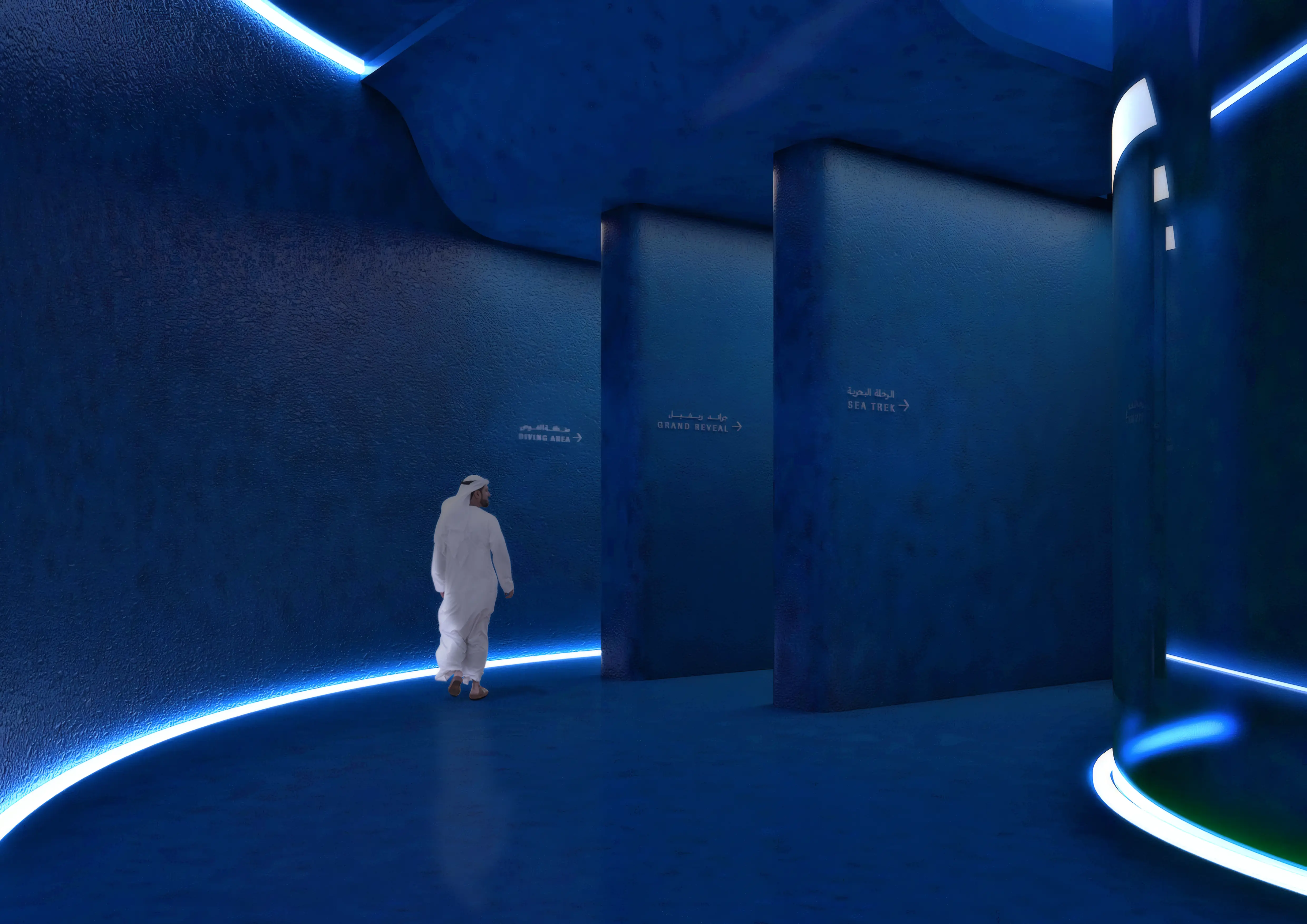 Marine Life Institute project showcasing LIMAH's sensory experience design capabilities