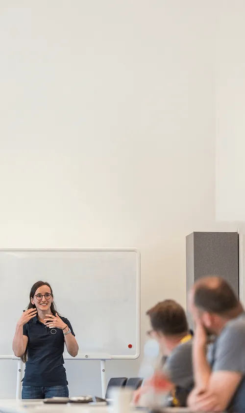 Training im Schulungsraum