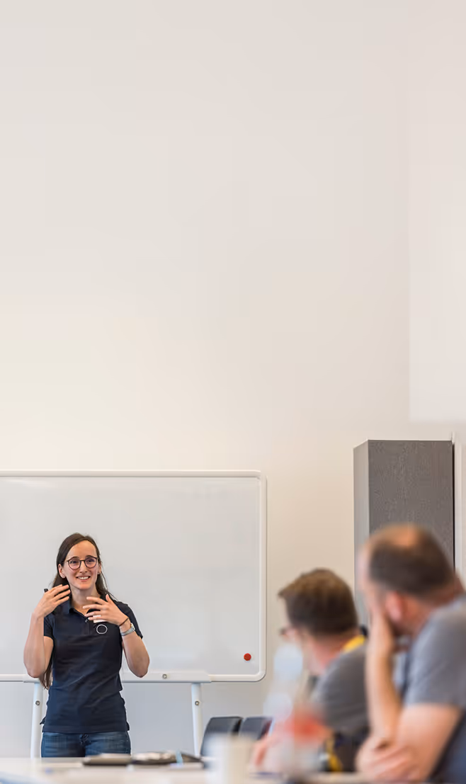 Training im Schulungsraum