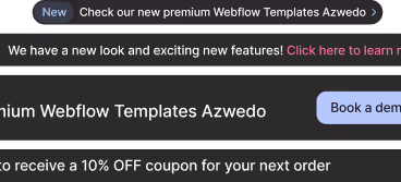 SaaS Webflow Template -Antwerp - Created by Wedoflow.com and Azwedo.com