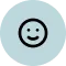 A black and white photo of a smiley face.