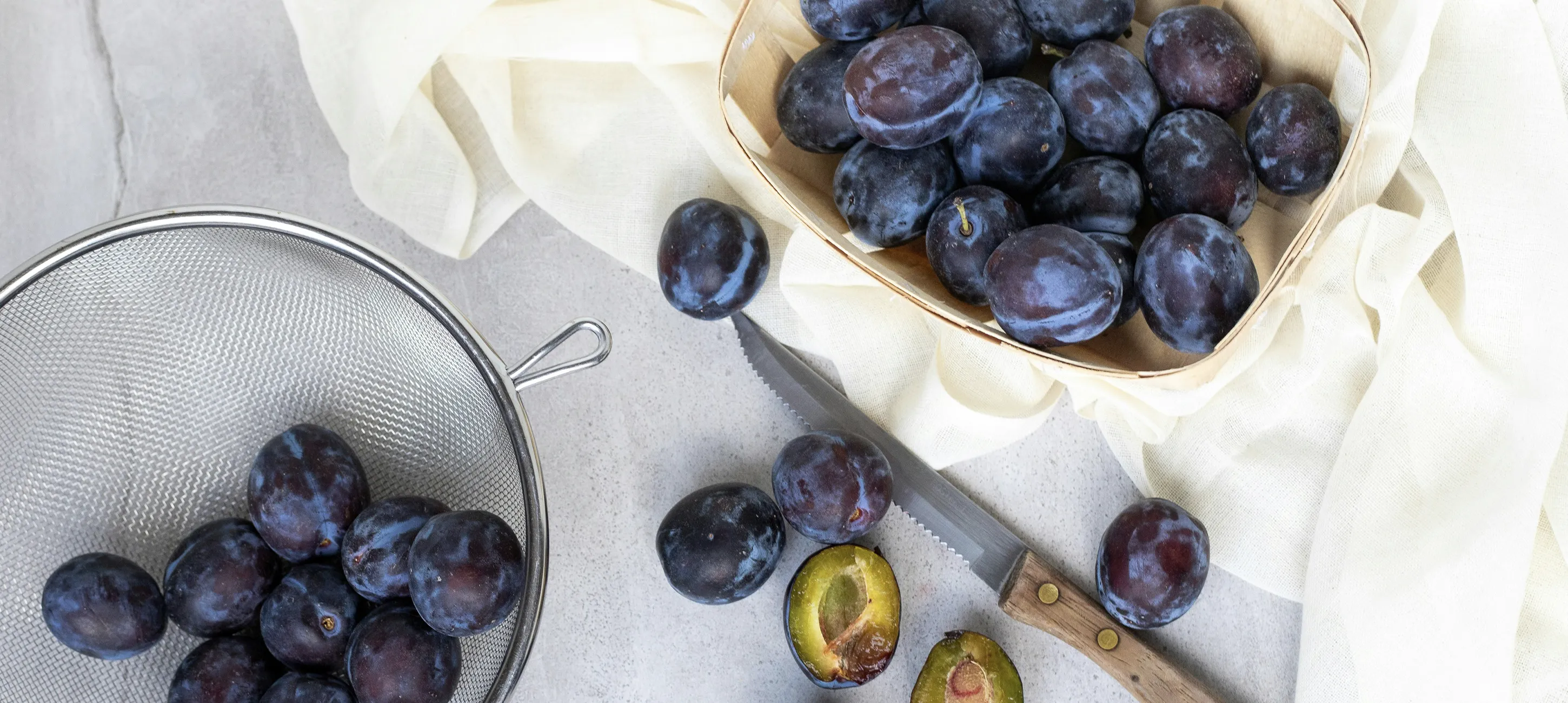 Pruimen van je pruimenboom