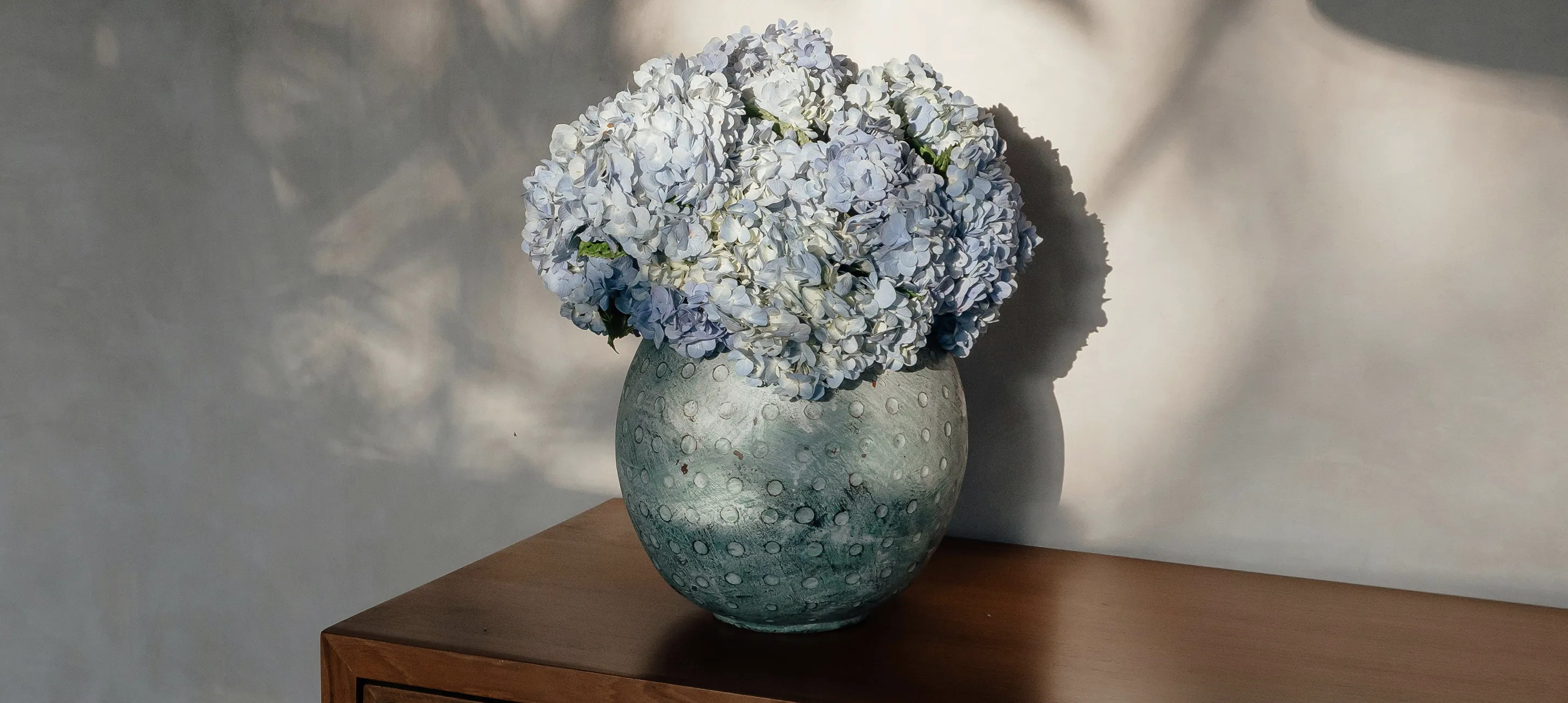 Hortensia in een vaas zetten na het snoeien