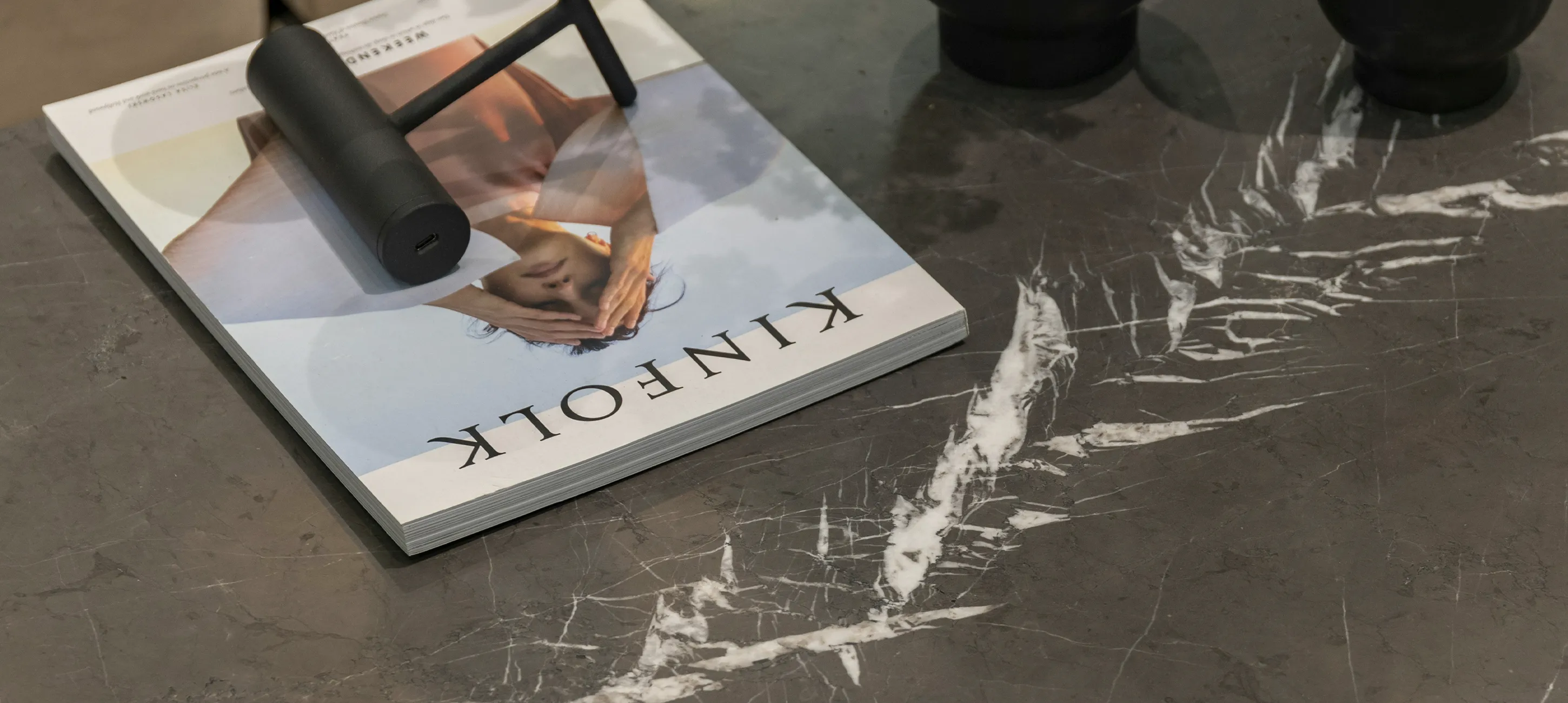 Marmeren koffietafel