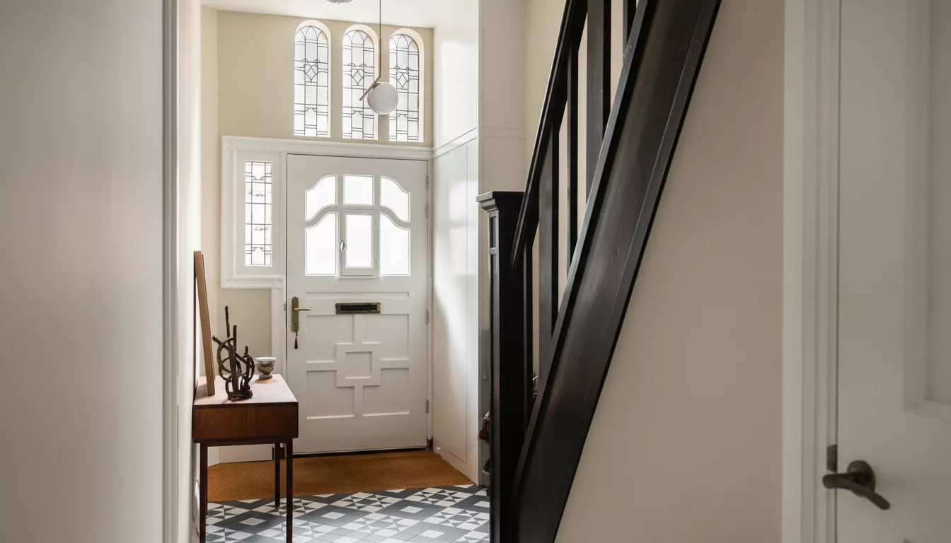 Een kleine hal die groots aanvoelt