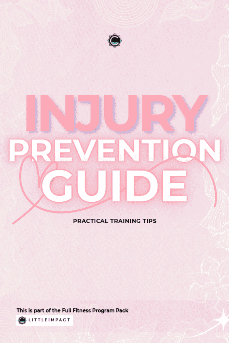 injury prevention guide title page