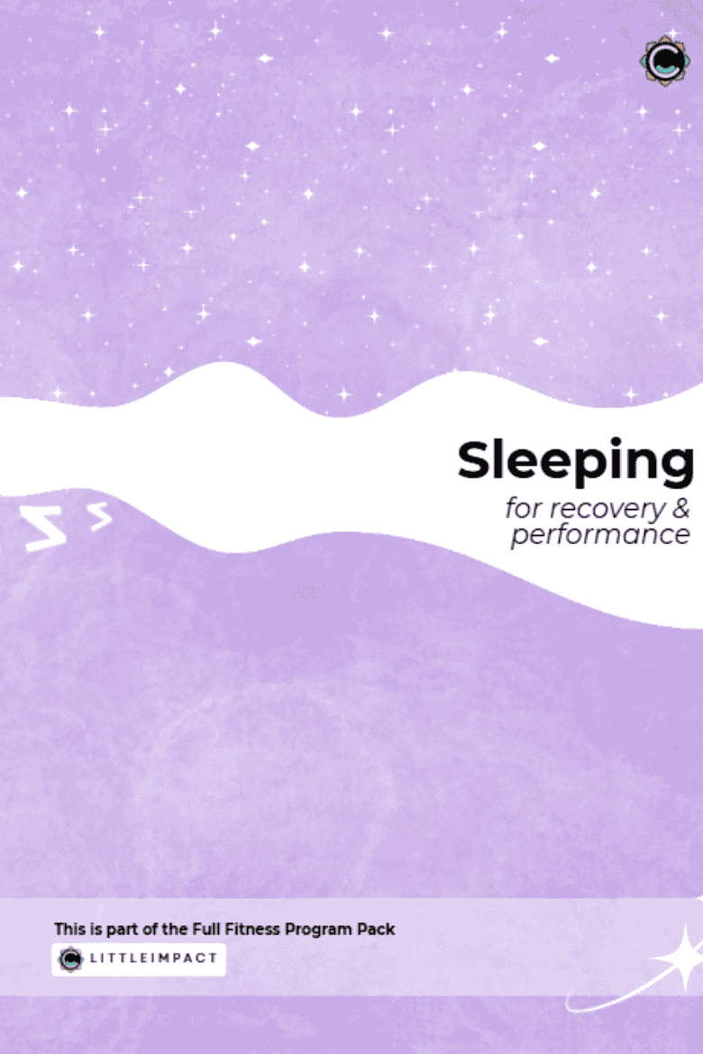 sleeping for success title page 2
