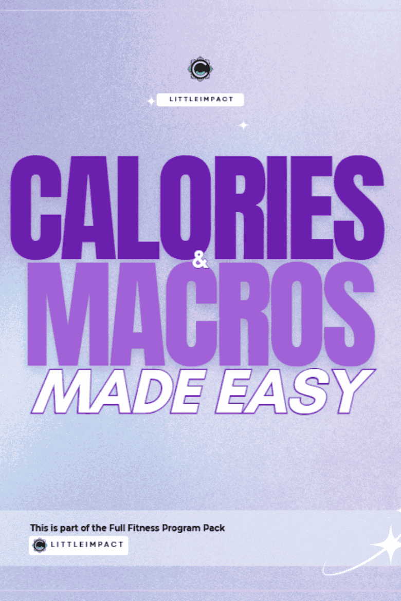 calories and macros title page 2