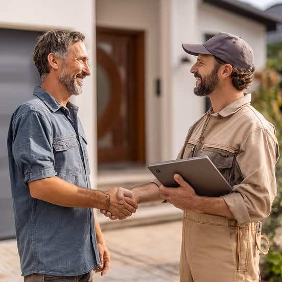 Xeno Handshake Photo