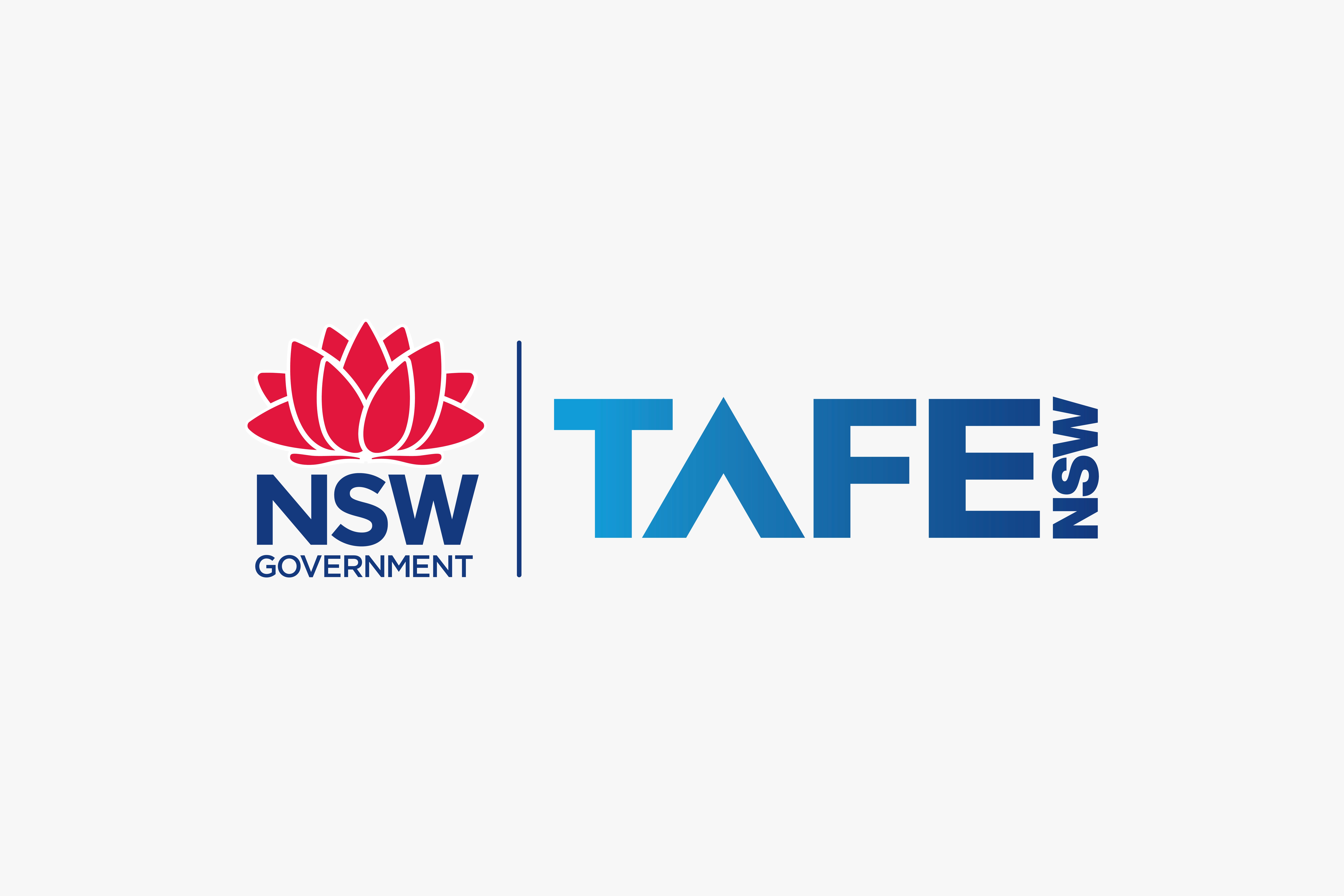 TAFE NSW logo representing the organisation’s digital enrolment project.
