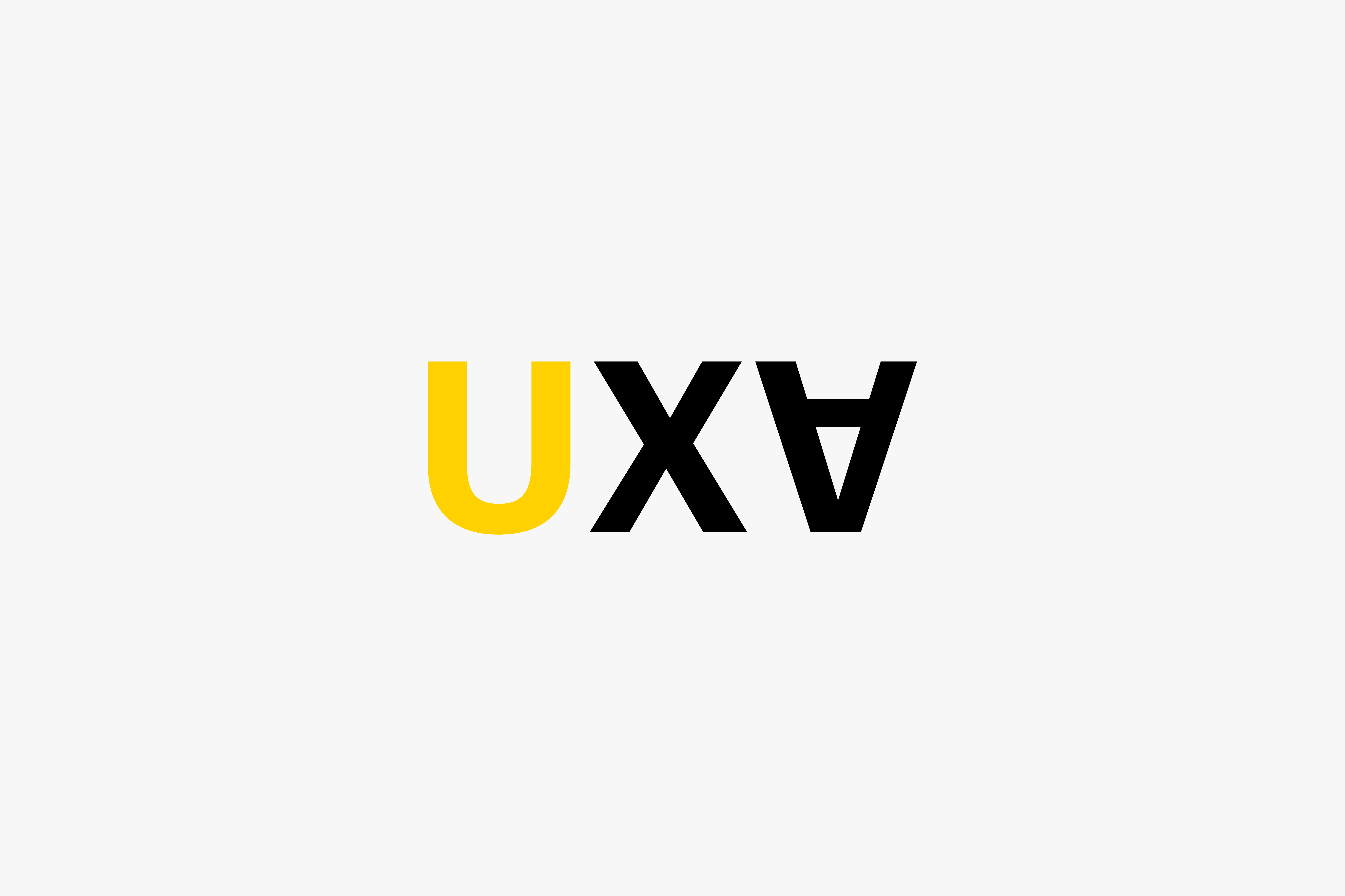 Stylised “UXA” graphic representing the UX Australia conference identity, used as the hero visual for the announcement of Folk’s sponsorship.
