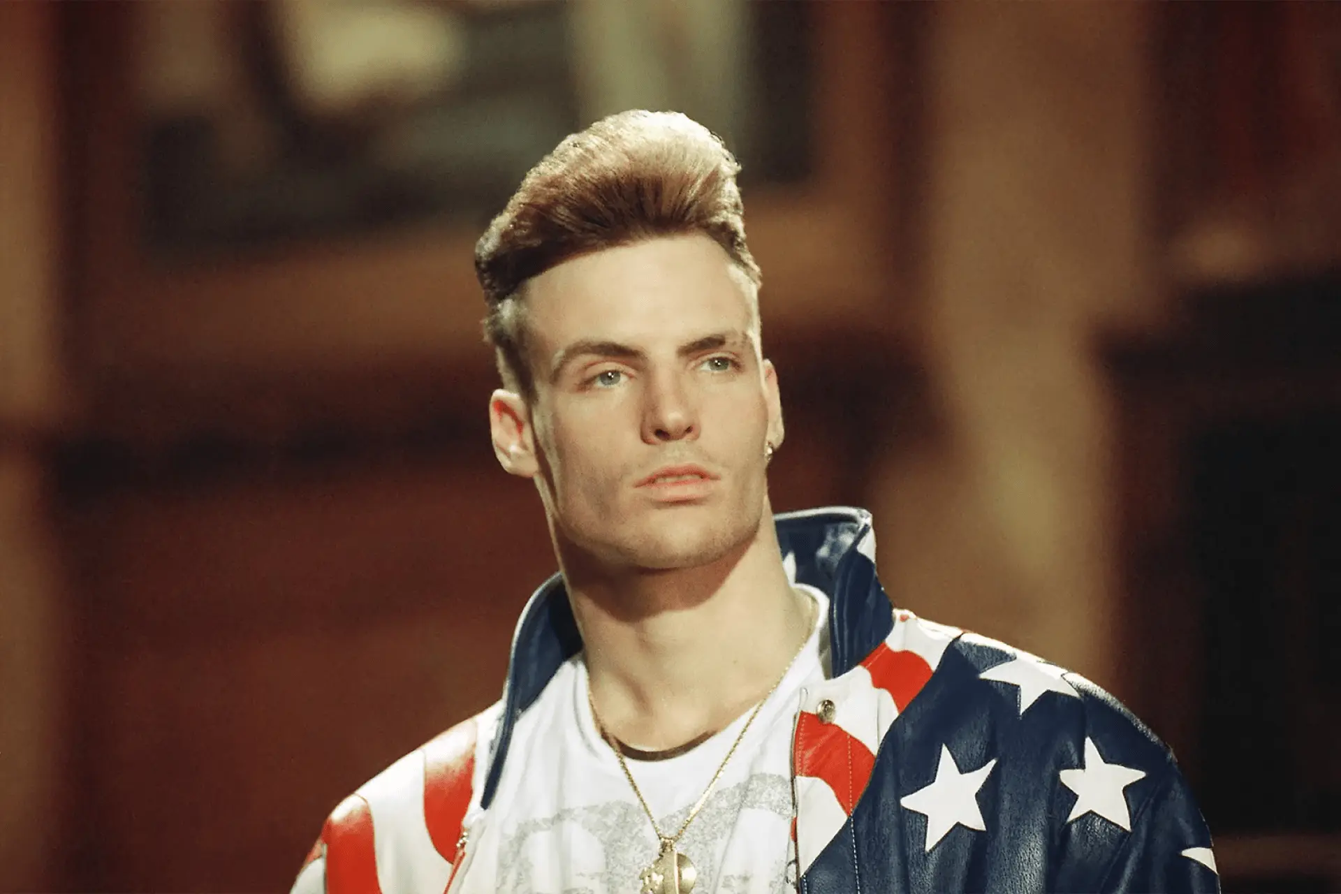 American rapper Robert Matthew Van Winkle, professionally known as Vanilla Ice.