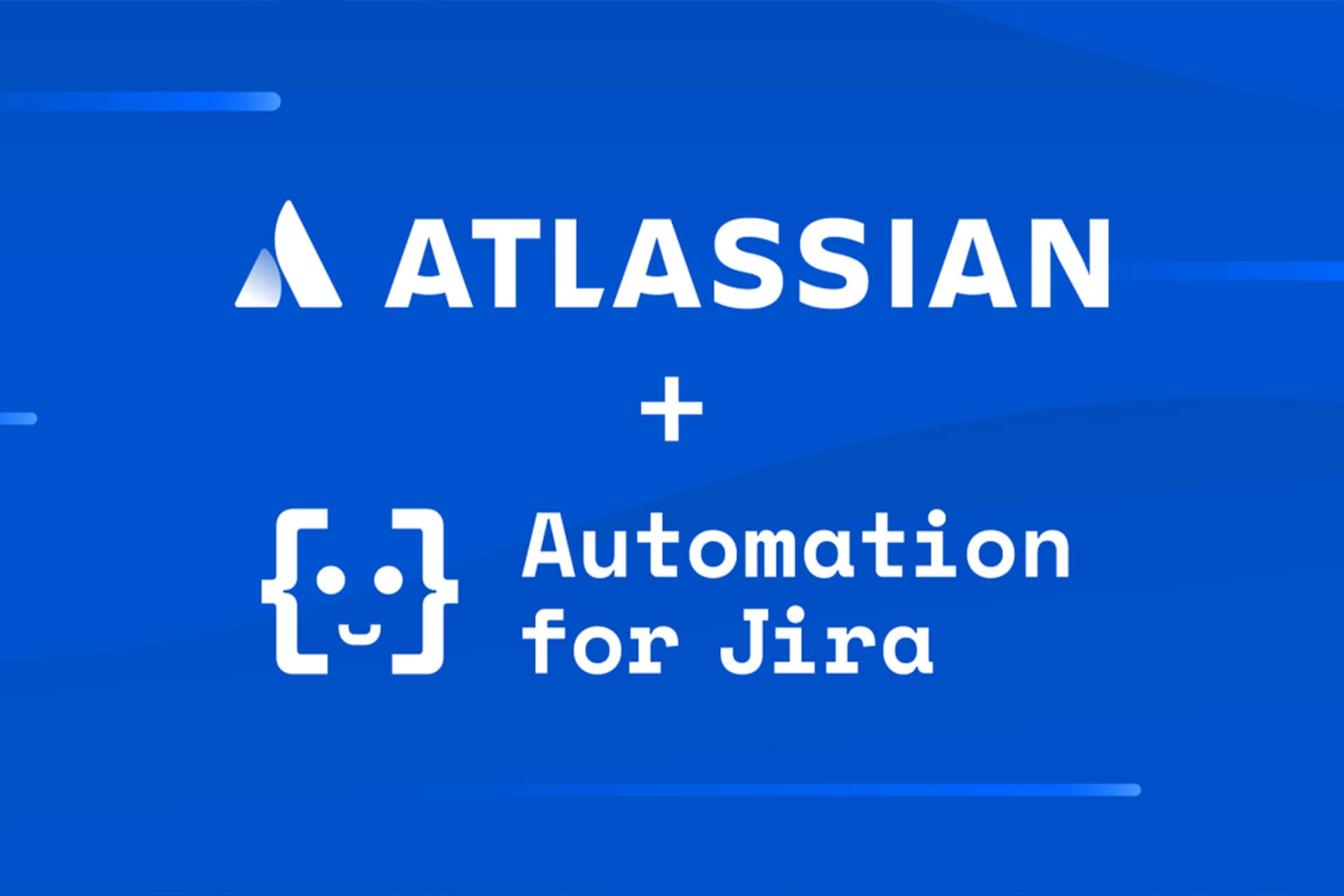 Graphic showing Atlassian logo with ‘Automation for Jira’ logo, announcing Atlassian’s acquisition of Code Barrel.