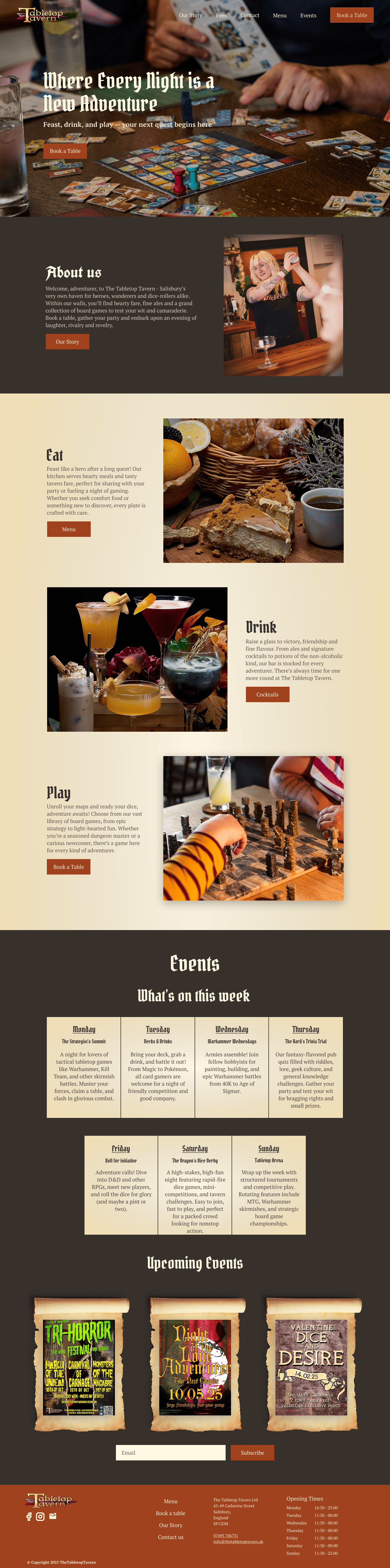 A screenshot of web page