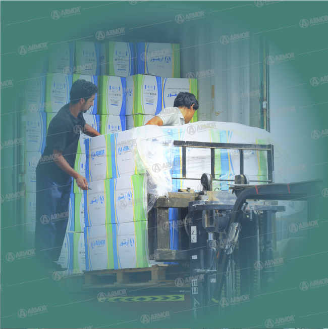 Containers of Lubricant from the Armor Lubricants Manufacturer