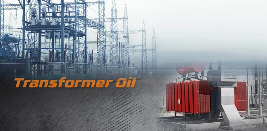 Dielectric transformer oil application in industrial electrical transformer