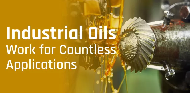 Discover how industrial oils enhance performance across diverse applications and industries.