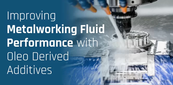 Metalworking fluid performance with oleo additives