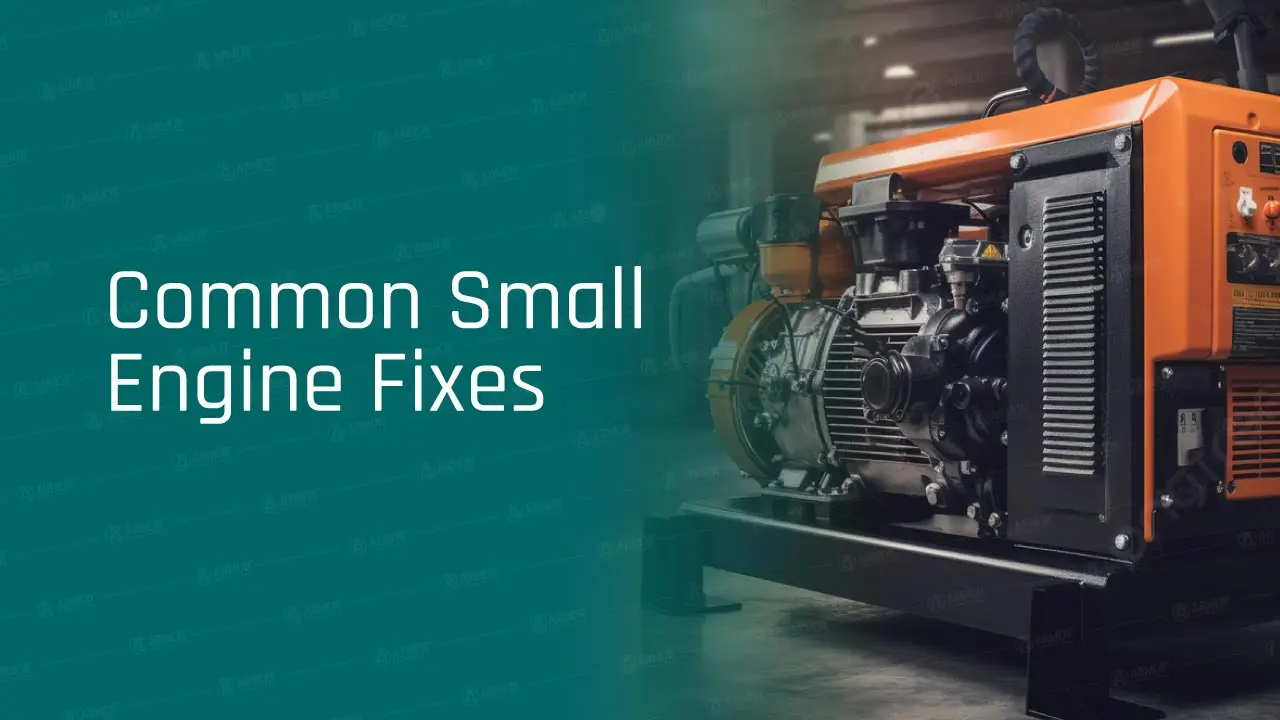 common small engine problems fixes guide