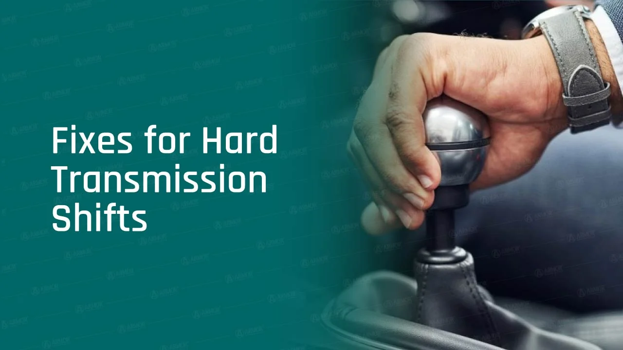 solutions to fix hard transmission shifts