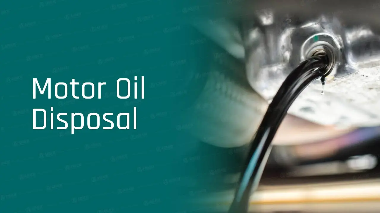 steps by step guide for safe motor oil disposal