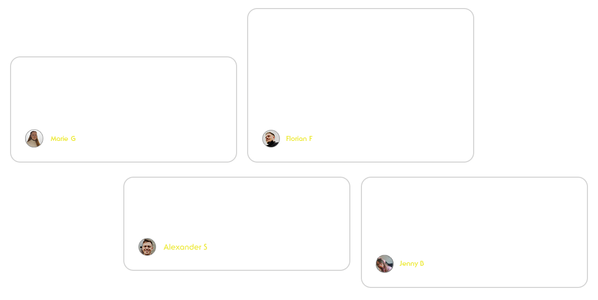 Four customer reviews praising the Hanseaticus and Varg Veum escape rooms for fun puzzles, unique settings, and family-friendly experiences.