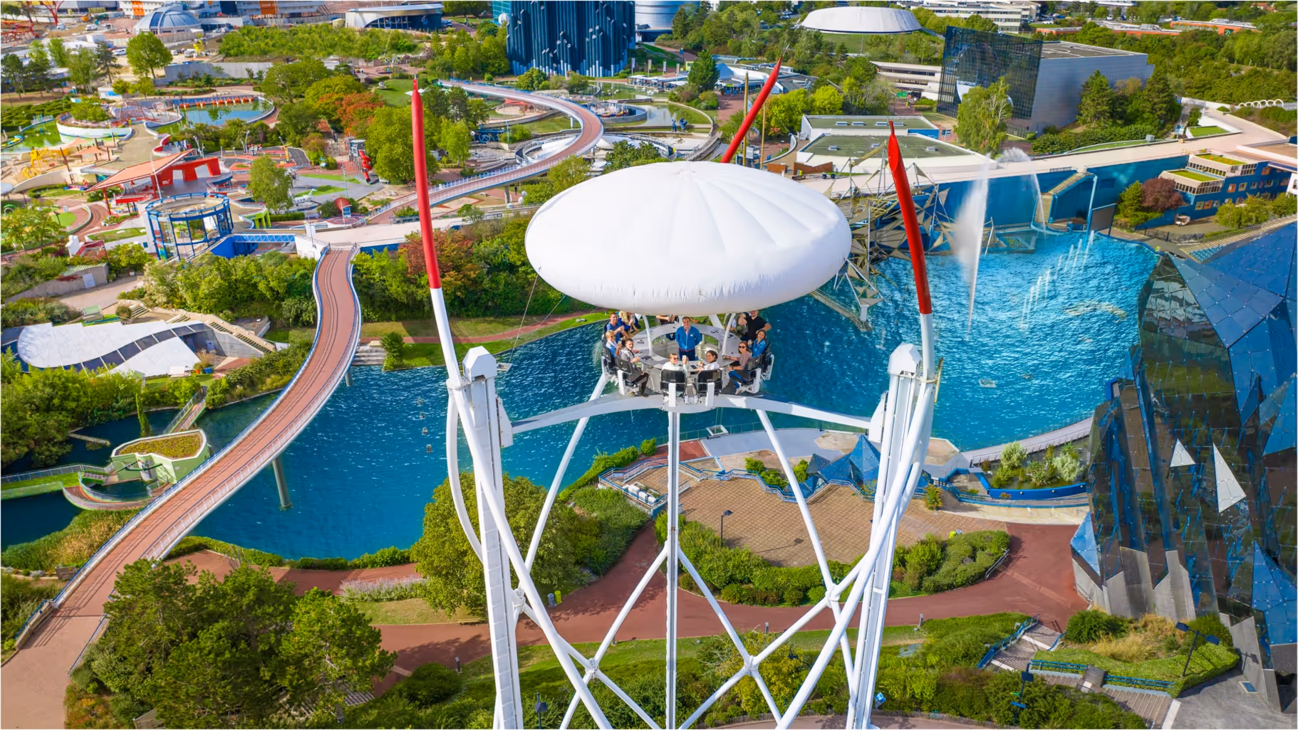 Futuroscope - vue d'ensemble / © JL AUDY/Geniusandco/FUTUROSCOPE