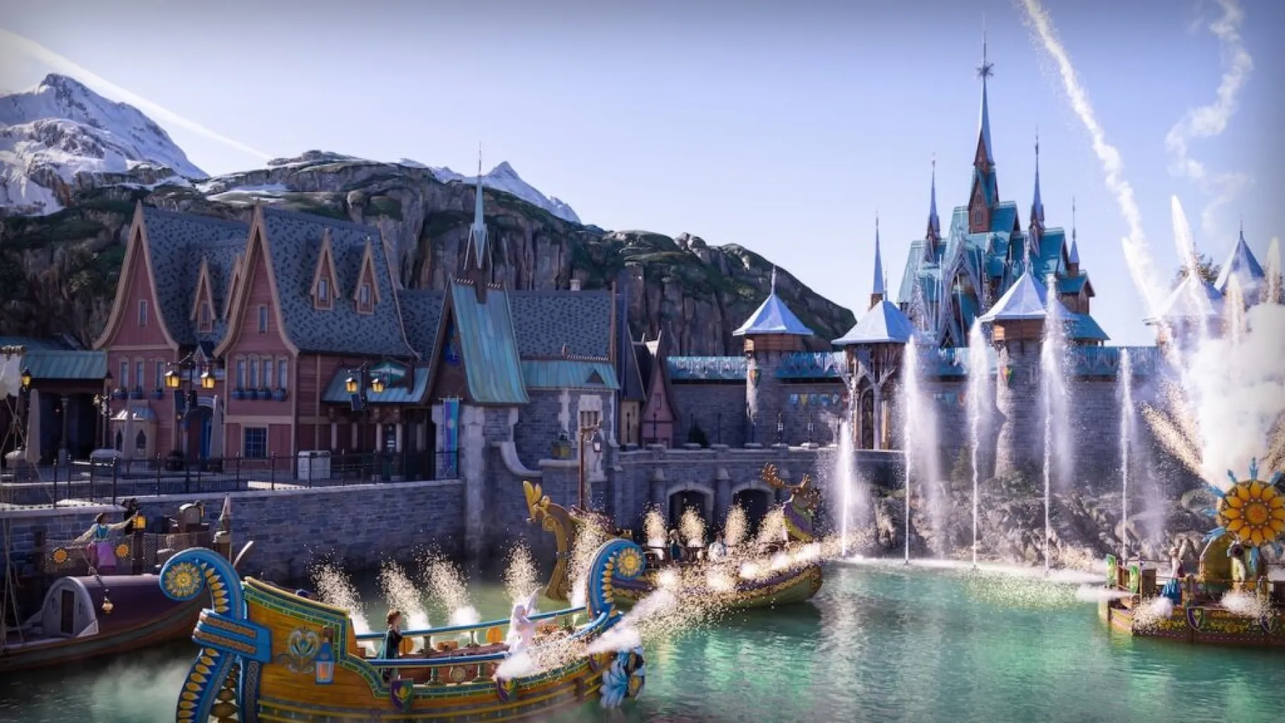Nouveau spectacle de la Célébration à Arendelle à Disney Adventure World / © Disneyland Paris