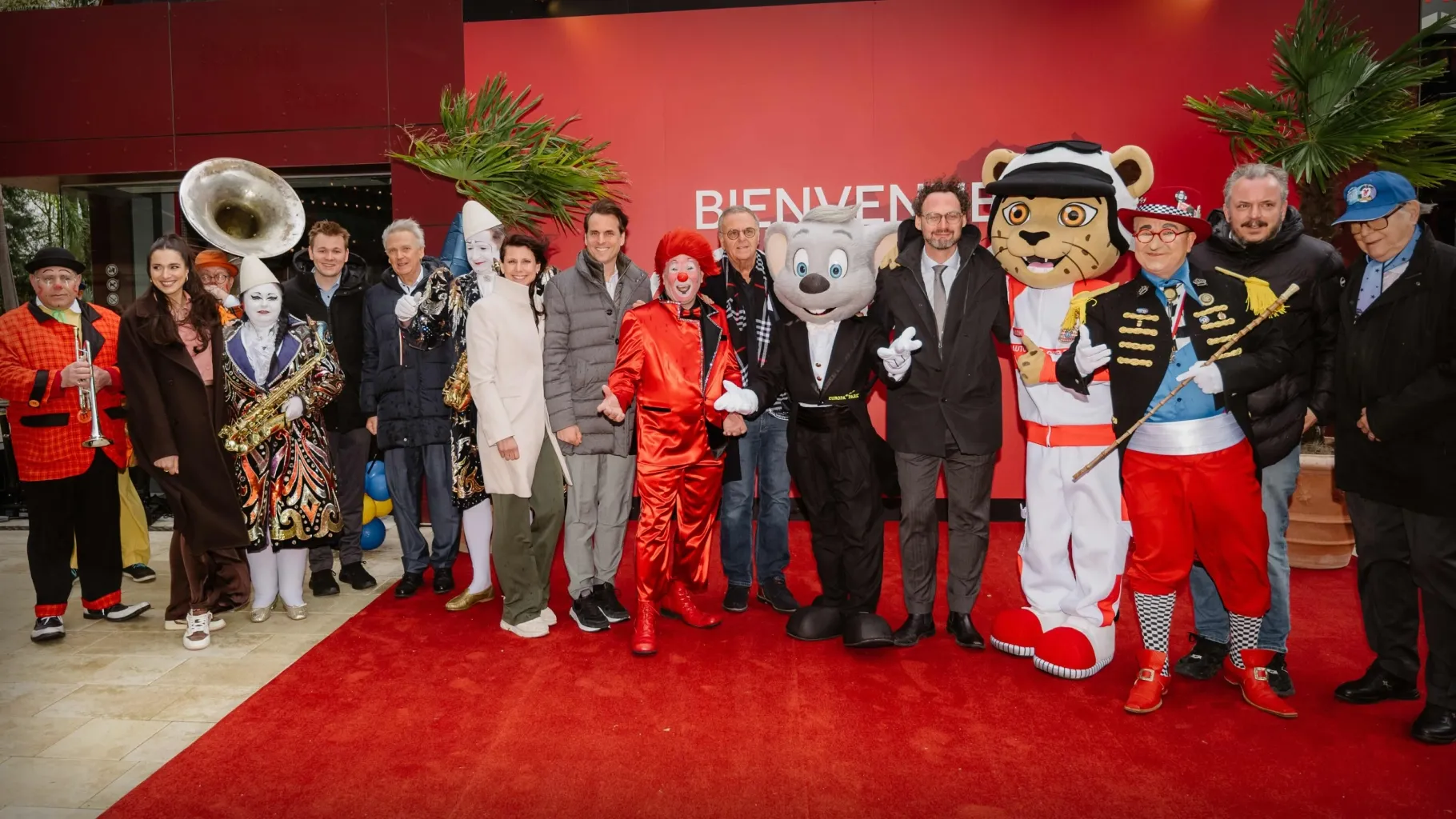 Inauguration du nouveau quartier monégasque en compagnie de la famille Mack à Europa-Park / © Europa-Park
