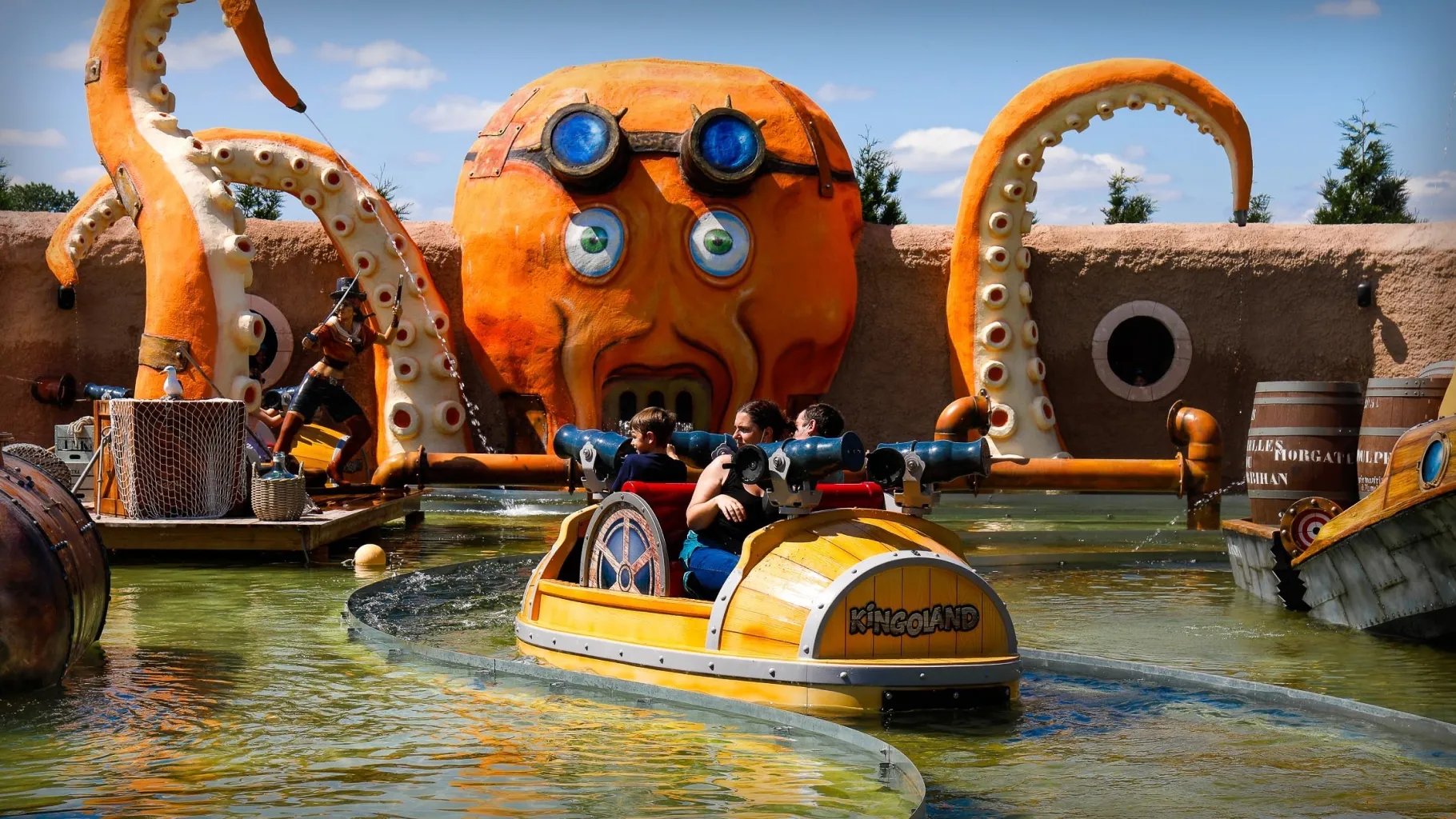Octopus Splash Attack au parc Kingoland / © Kingoland