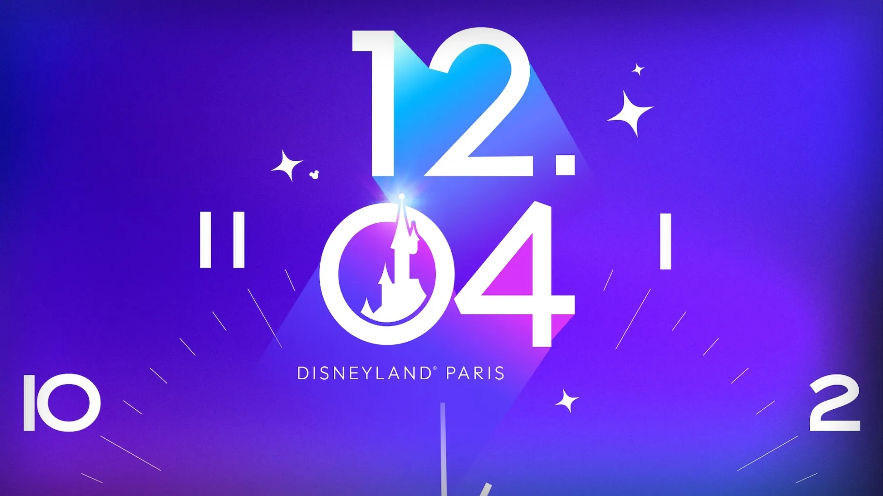 Visuel officiel des 34 ans de Disneyland Paris / © Disneyland Paris