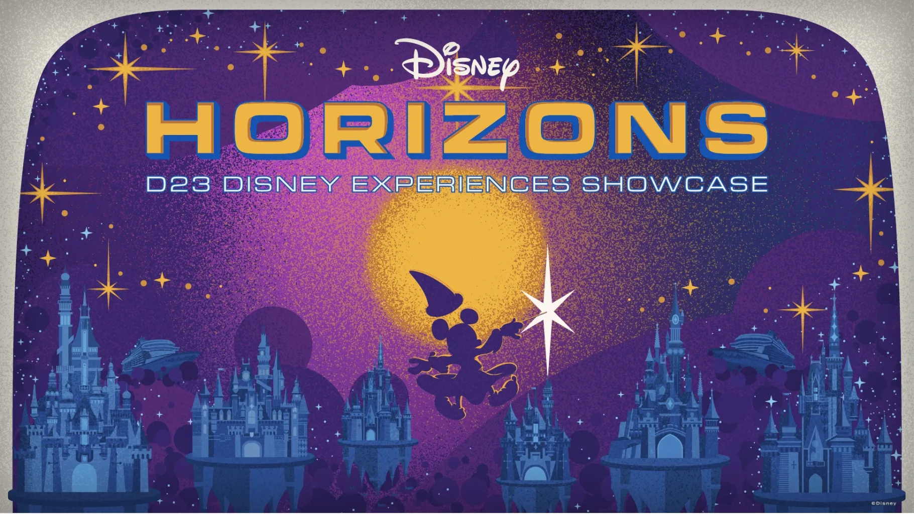 Visuel du showcase Horizons: A Carousel of Progress de la D23 2026 / © Disney