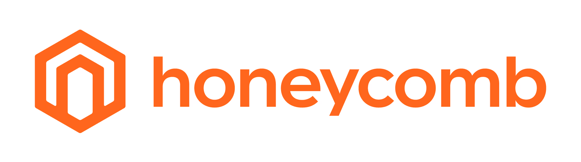 Honeycomb company logo with orange hexagonal icon and text.