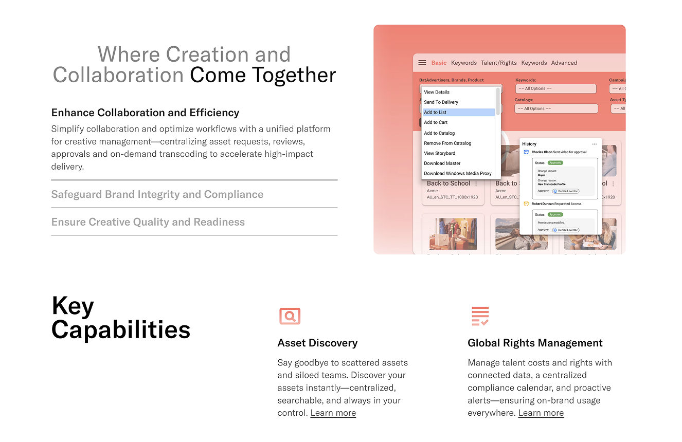 XR Website screenshot