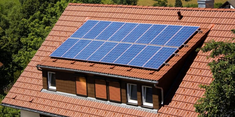 image of roofing contractor at work