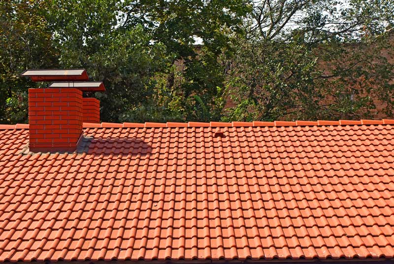 image of roof being repaired