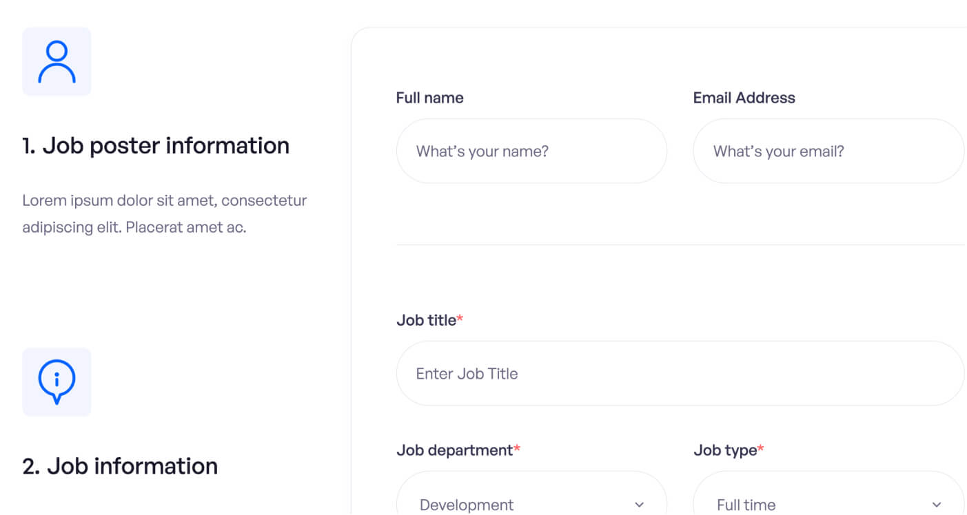 Icons And Graphics - Job Board X Webflow Template