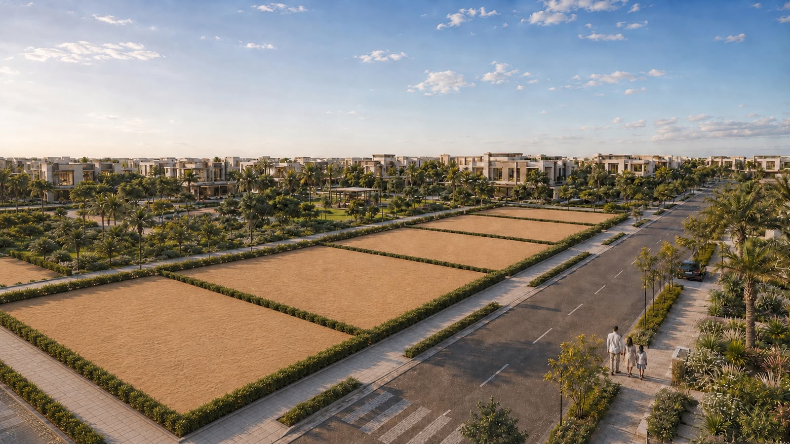 Contemporary family townhouses at Mirage Radiance