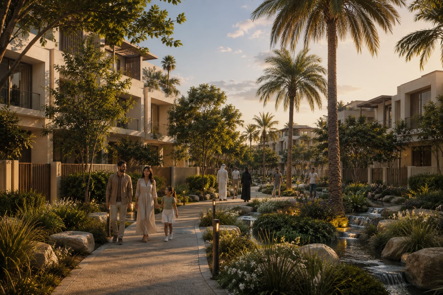Modern apartment residences at Mirage Radiance