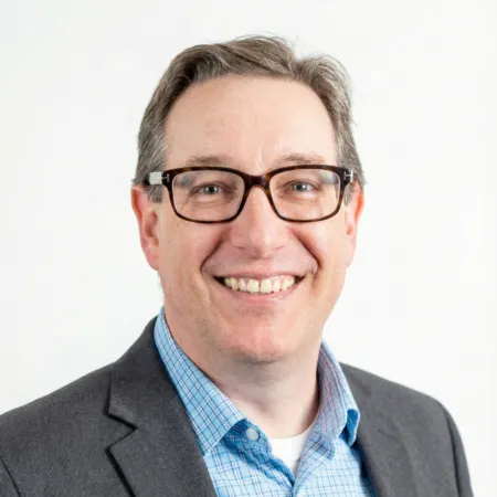 Professional portrait of Pierre Beaudry, member of the PlanAxion team.