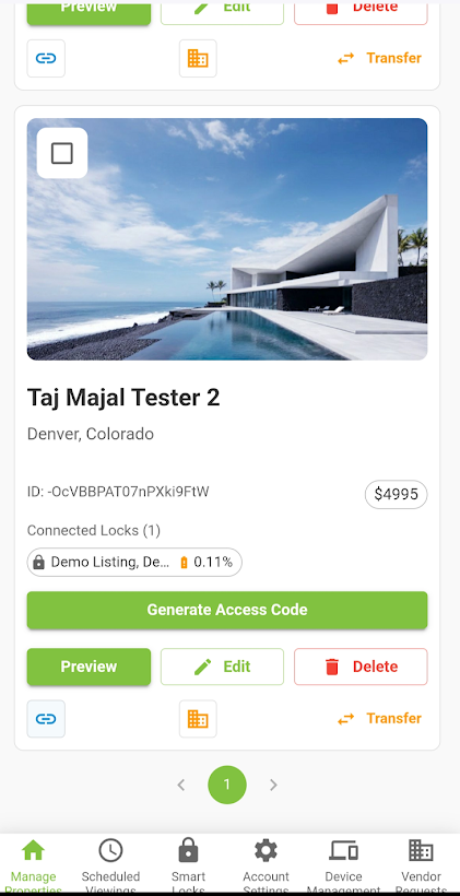 Viewing Maintenance Schedule