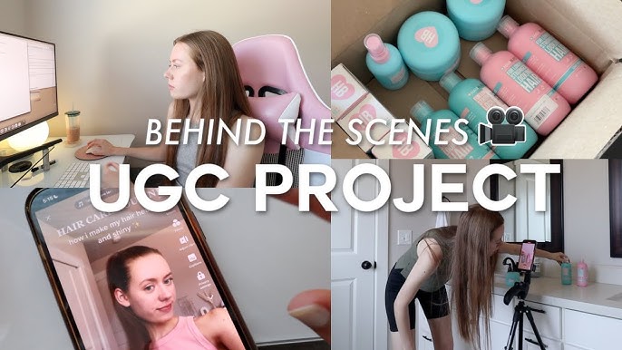 Behind The Scenes of UGC Creation for a Beautybrand (NL)