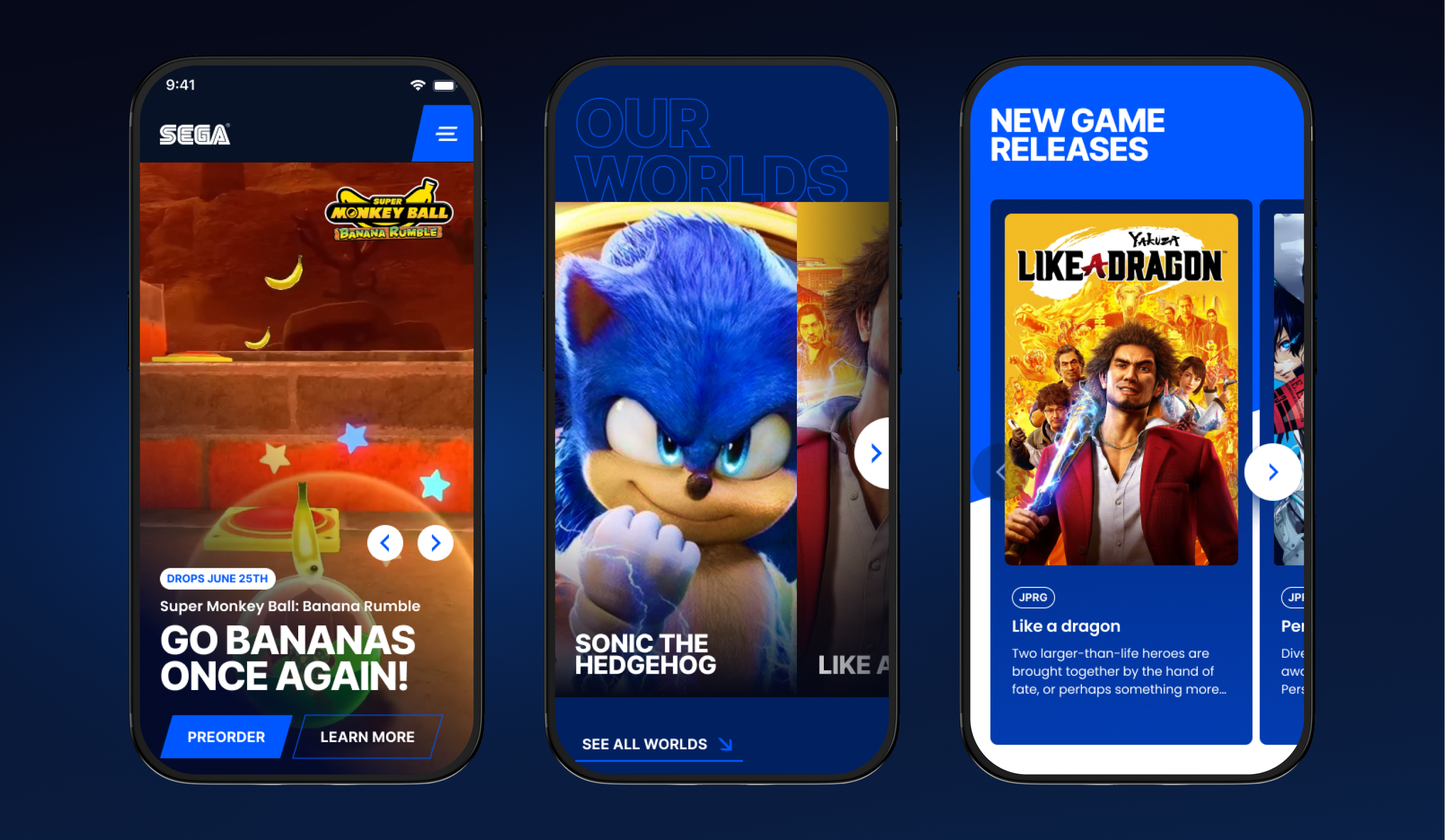 Thumbnail - SEGA Corporate Site