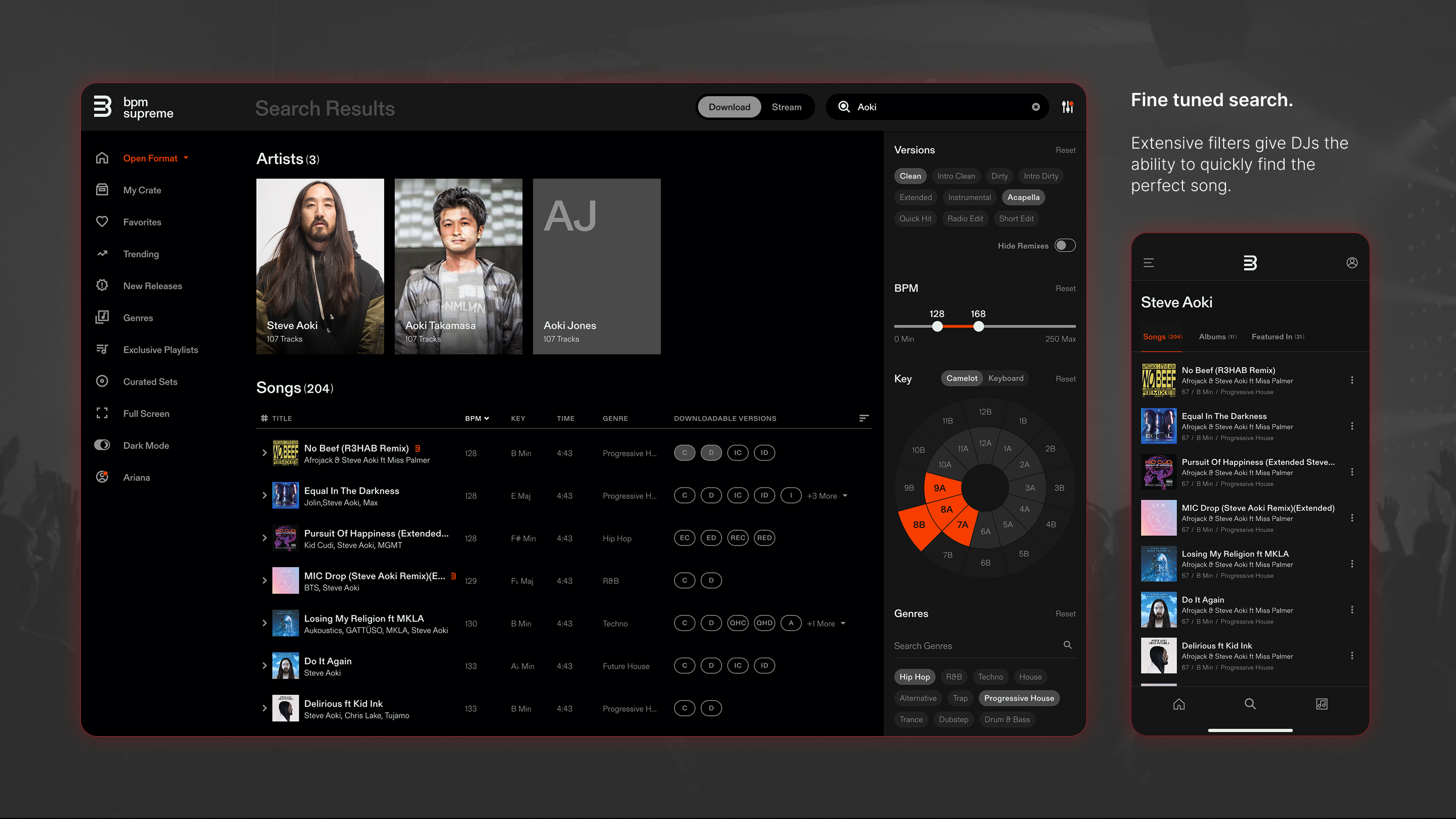 BPM Carousel - Search