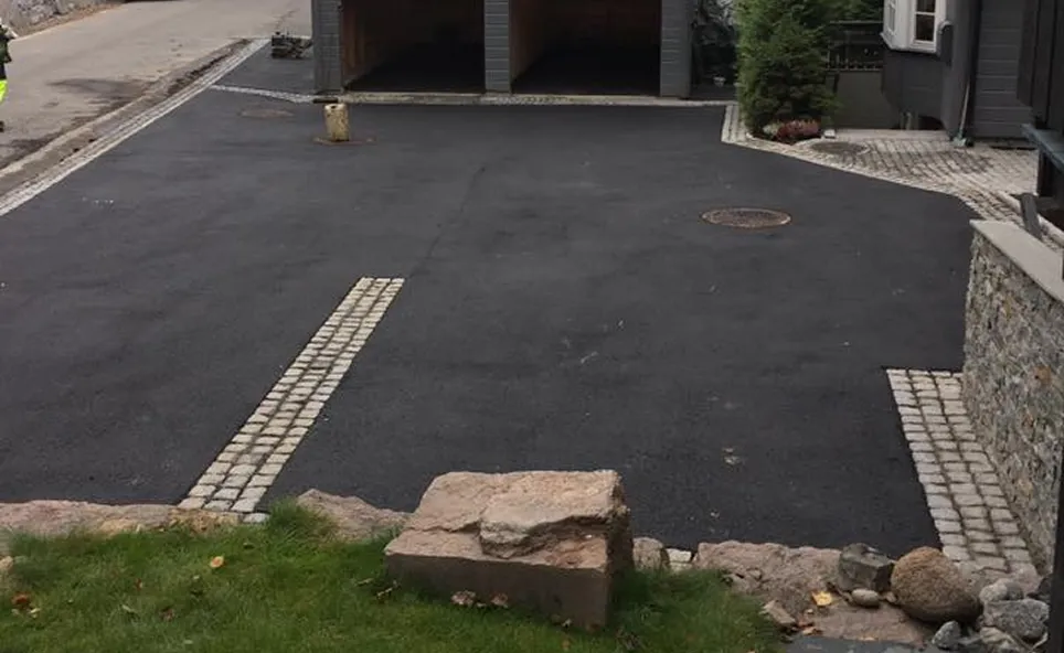 Asfalt til privat eiendom