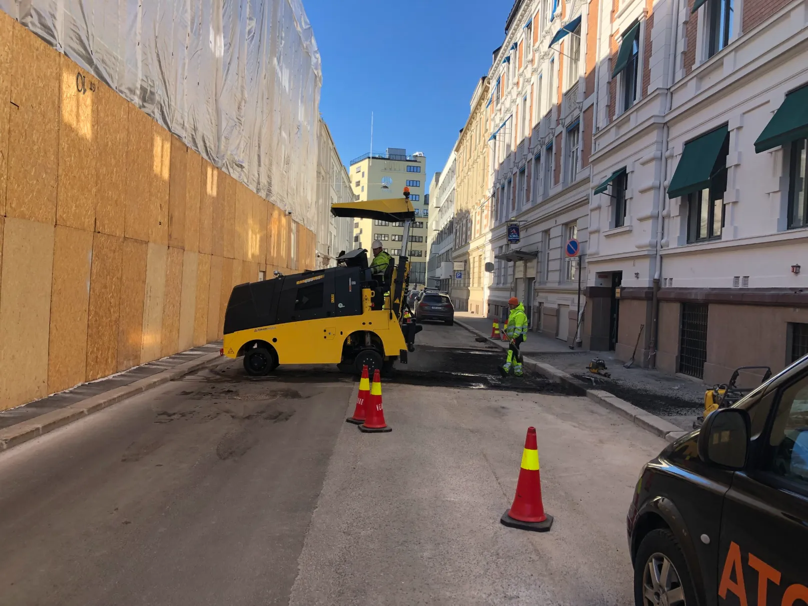 Asfaltfresing og betong