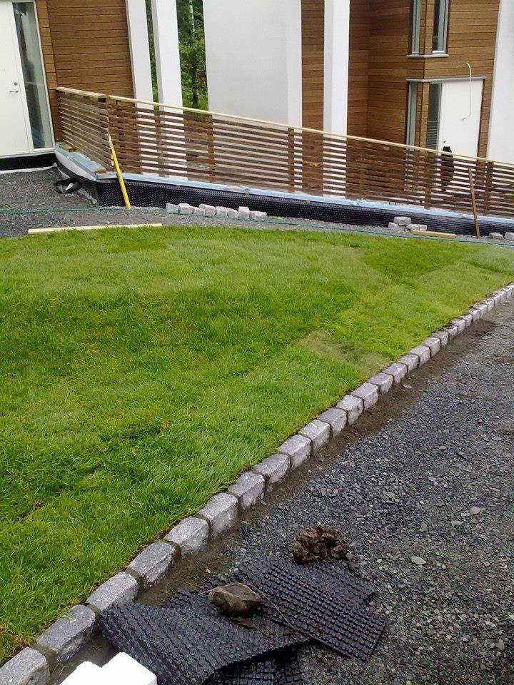 Planering og ferdigplen