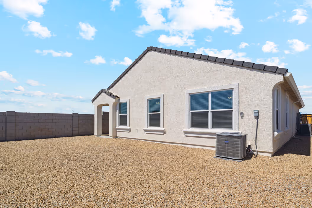 Exterior yard outside