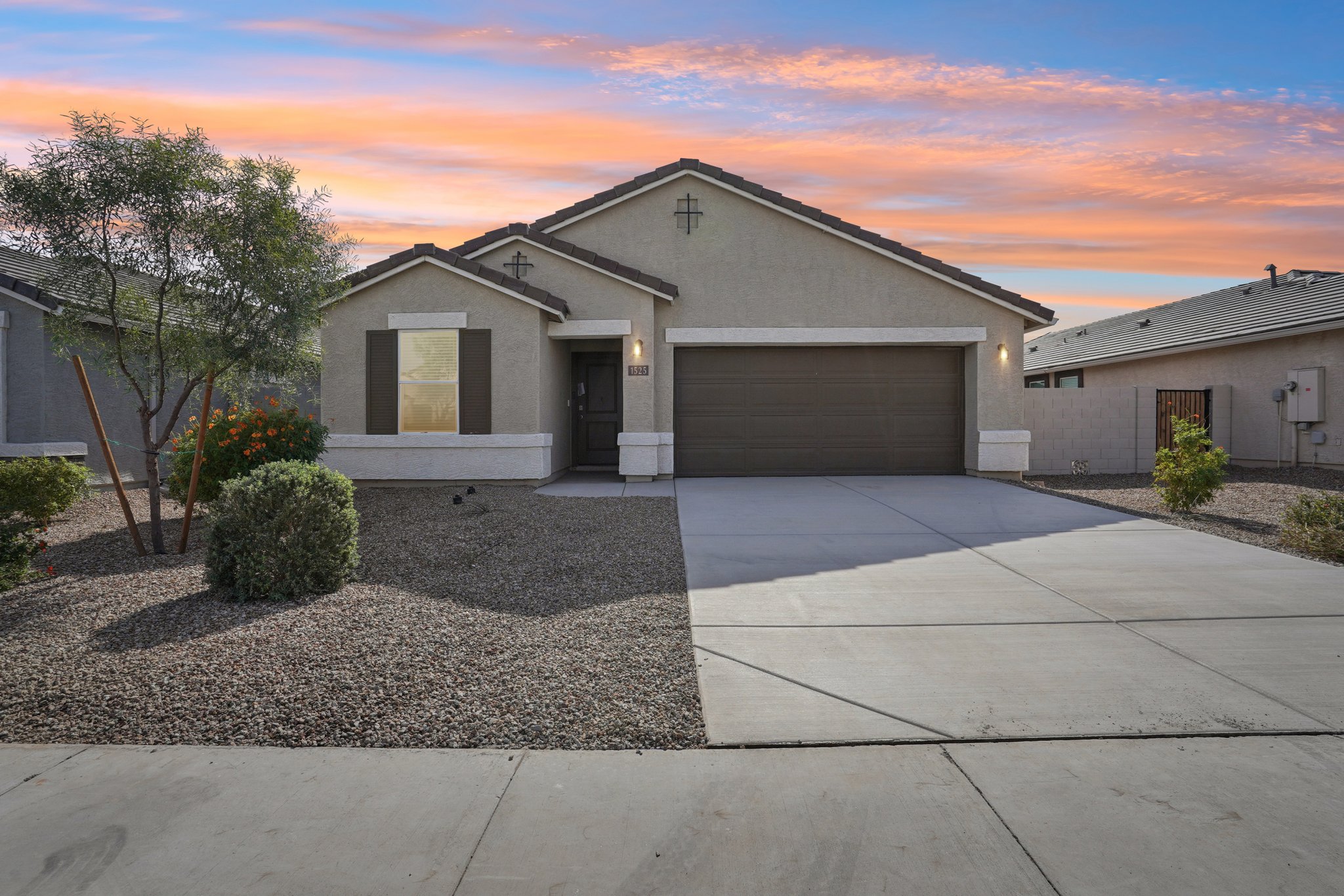 Front of Home Twilight