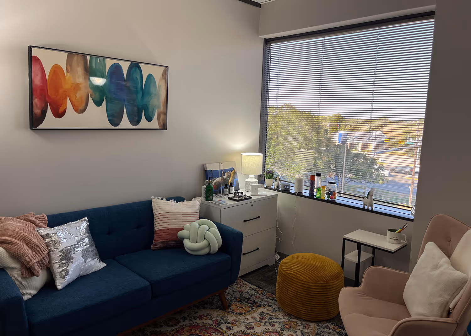 Cactus counseling & art therapy office located in Houston TX